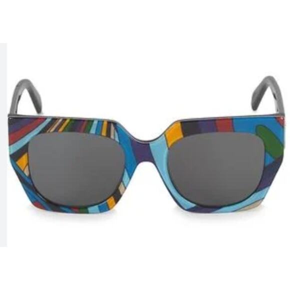 Pucci 52MM Square Sunglasses multicolored - Picture 1 of 15